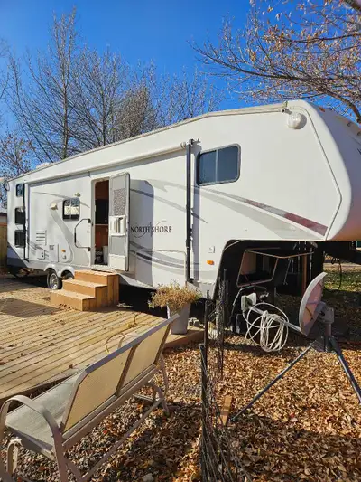 Don't let the age fool you. All appliances work great! Equipped with gas and electric water heater....