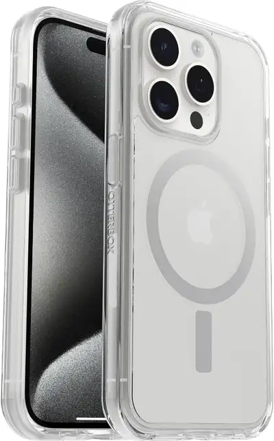 OtterBox iPhone 15 Pro (Only) Symmetry Series Clear Case, View more
