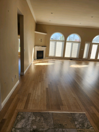 Mills hardwood flooring specializes in refinishing 