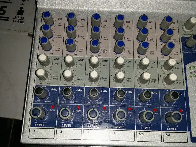 Soundcraft CompAct 4 Mixer $100 Alto AMX 140 14 Channel Mixer wi in Other in City of Montréal - Image 9