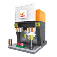 Lego compatible Mini Modular building Swoosh shoes store new