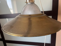 Brass antique hanging lamp