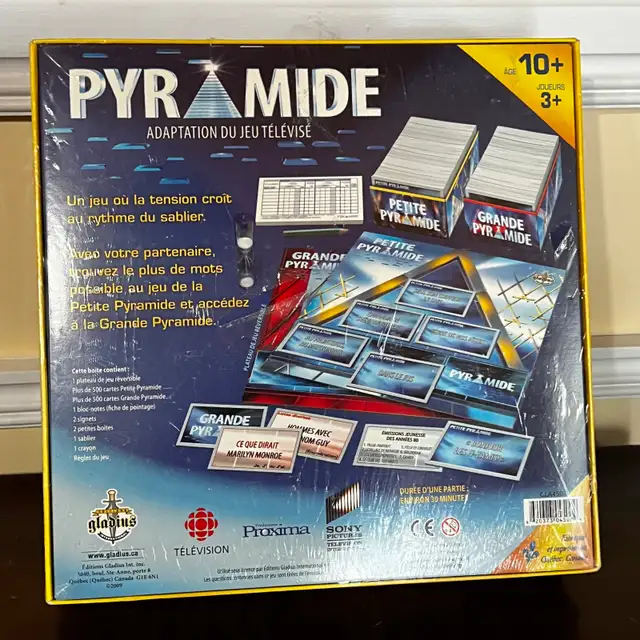 Jeu de Mots Pyramide Gladius (scellé/neuf) in Toys & Games in Gatineau - Image 3