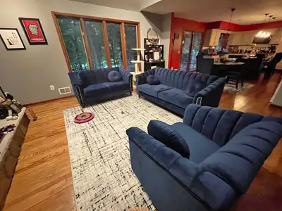 MUST GO ASAP!!! Sofa Set with Free Delivery, View more