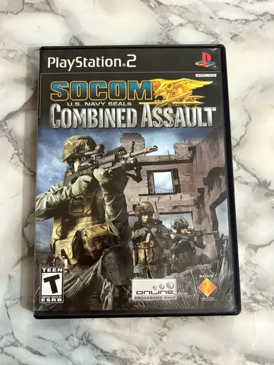 SOCOM U.S. Navy SEALs Combined Assault CIB PlayStation 2, View more