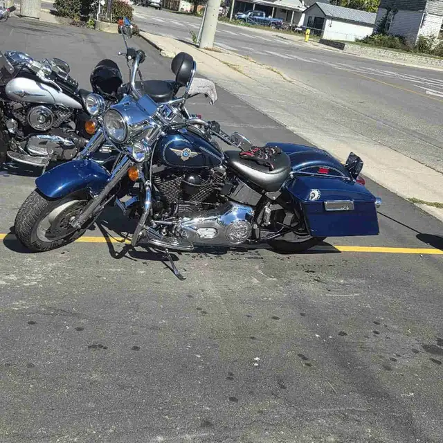 1995 harley davidson fatboy in Street, Cruisers & Choppers in Norfolk County - Image 2