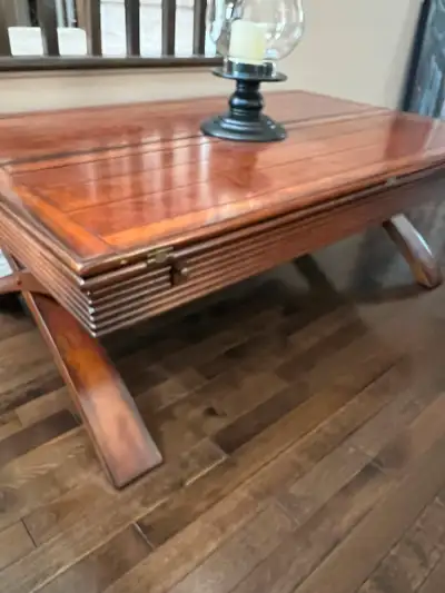 Coffee table and two end tables, View more