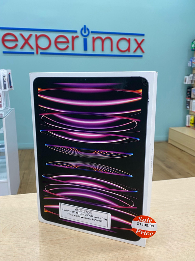 Brand New Apple iPad Pro 11” M2/256GB with Apple Warranty  in iPads & Tablets in Mississauga / Peel Region