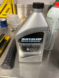 Quicksilver gear oil. 