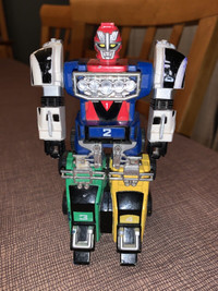 Vintage 1997 Bandai Power Rangers Turbo Megazord 5" Figure