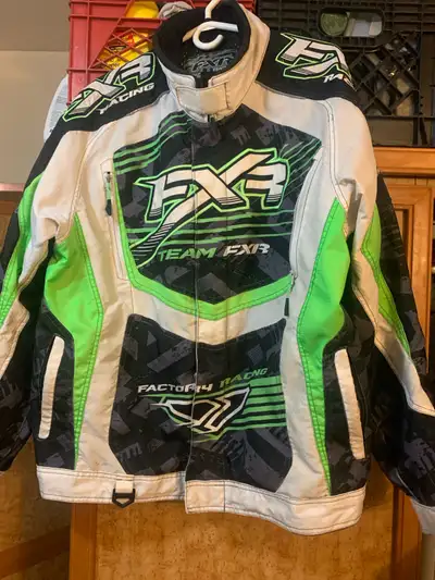 Get ready to hit the track with this FXR Racing Jacket! This stylish jacket features a bold black, w...