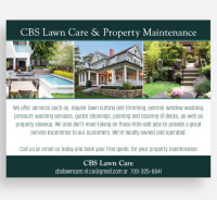 CBS Lawn Care &amp; Property Maintenance