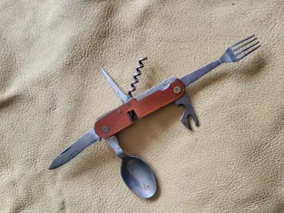 Vintage camping multi tool