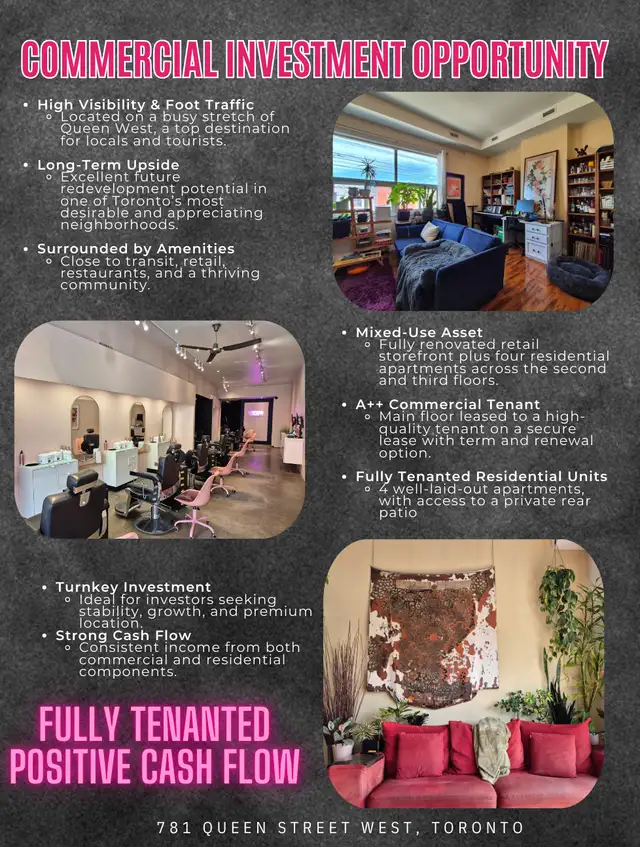 COMMERICAL BUILDING FOR SALE, QUEEN STREET WEST!63008312229763121