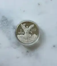 1986 Proof Onza Libertad Silver Coin