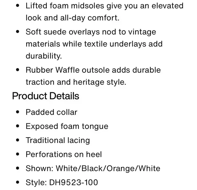 Nike Waffle Debut Shoes - Women’s - Size 7.5 in Women's - Shoes in Cambridge - Image 4