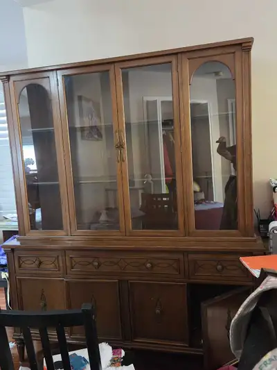 Vintage China cabinet, View more