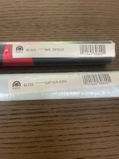 Star Trek Posters Kirk and Spock 1991 New, View more