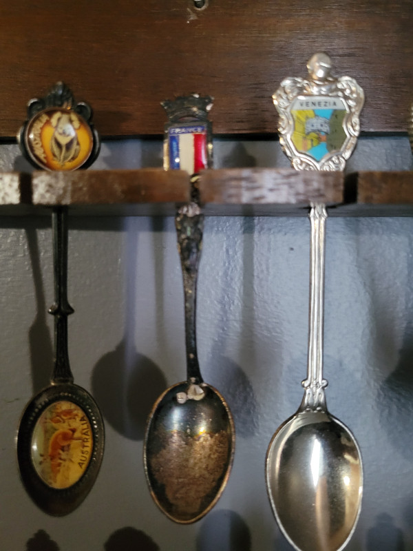 Antique Silver Spoons in Arts & Collectibles in Grande Prairie
