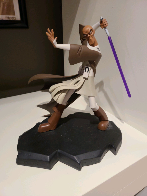 Star Wars Mace Windu Maquette Revenge of the Sith Gentle Giant in Arts & Collectibles in Calgary