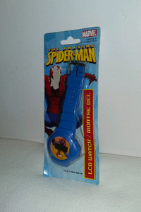 Kids LCD Watch SPIDER-MAN, Marvel 2008, Creative Kids,NEW in Pkg