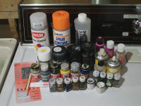 Hobby supplies, model railroad paint