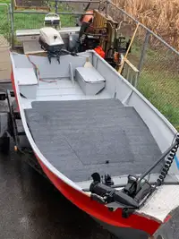 Prince craft fishing boat
