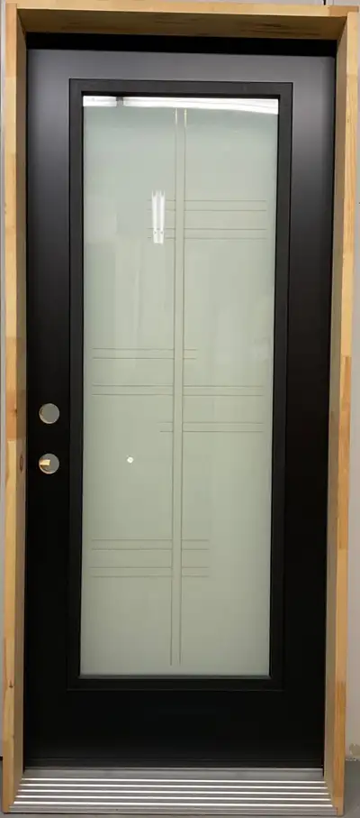 1458PSM Porte d’acier 34″D Noire Plasma 23×65, View more