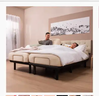 Douglas Split King (2 x Twin XL) Adjustable Bed, View more