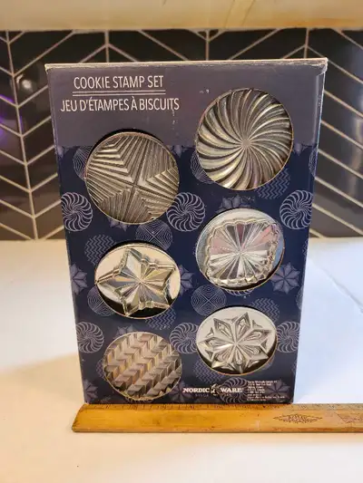 nordicware cookie stamps, new, View more