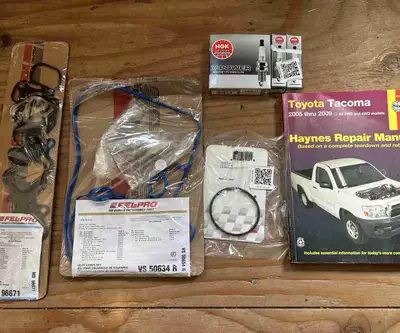 Haynes repair manual 6 sparks plugs Throttle body gasket Intake manifold gaskets Valve cover gasket...