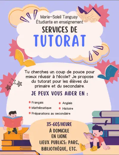 Tutorat / Tutoring, View more