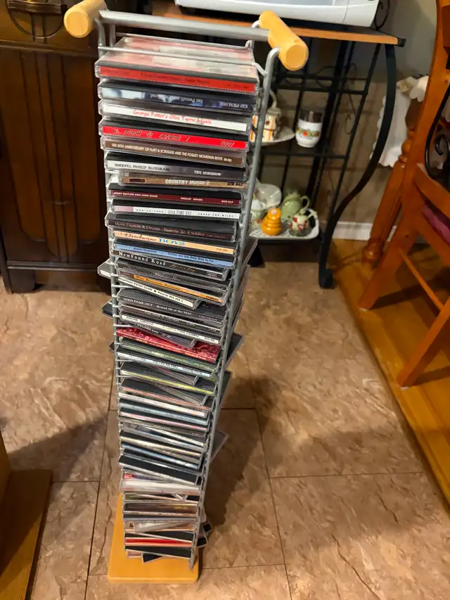 CD rack full of CD’s in CDs, DVDs & Blu-ray in Sudbury - Image 4