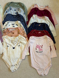 Baby clothes 25 onesies 0-3 months