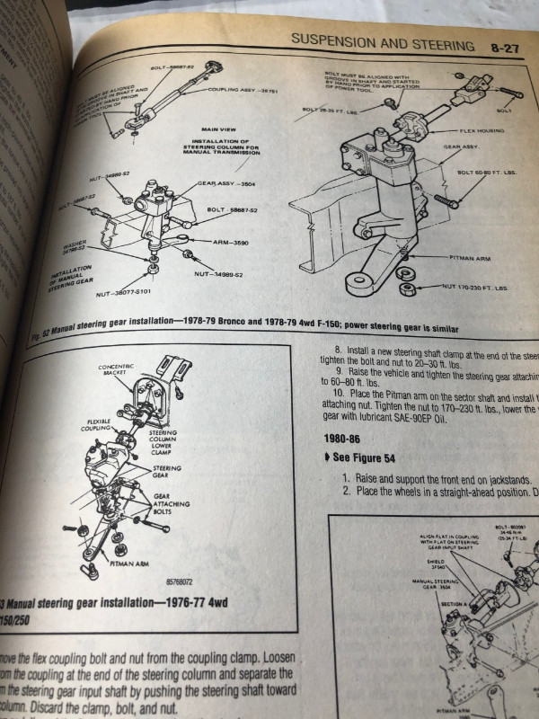 1976 1986 CHILTON FORD PICK-UP & BRONCO REPAIR MANUAL # M0075 in Textbooks in Edmonton - Image 4