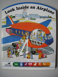 Look Inside An Airplane Board book