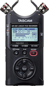 TASCAM DR40 Linear PCM Stereo Recorder XLR (NEW)