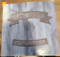 Album de Bon Jovi  New Jersey 1988, Vinyl 25$