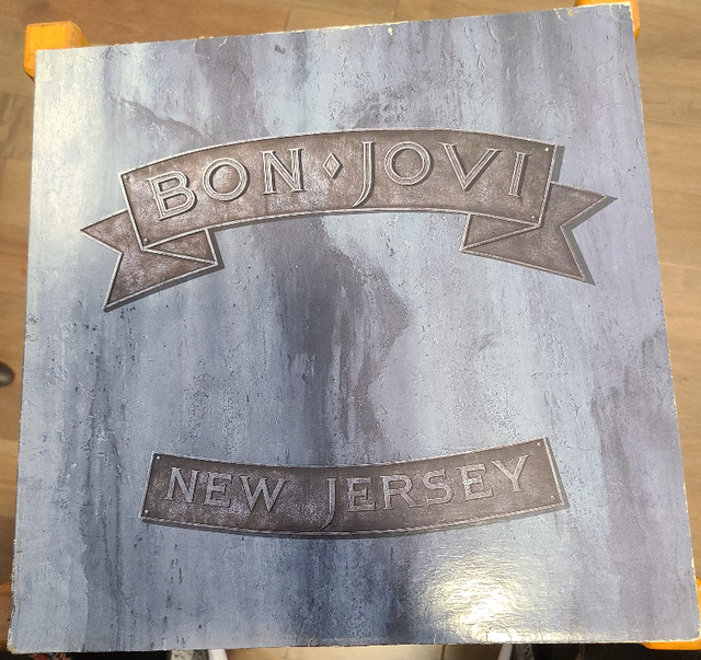 Album de Bon Jovi  New Jersey 1988, Vinyl 15$ in CDs, DVDs & Blu-ray in Saint-Hyacinthe