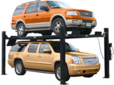 Our 4 Post parking lifts are a great addition to any residential garage. From sports car enthusiasts...
