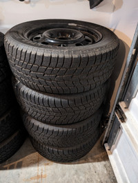 4-Winter Tires on steel rims