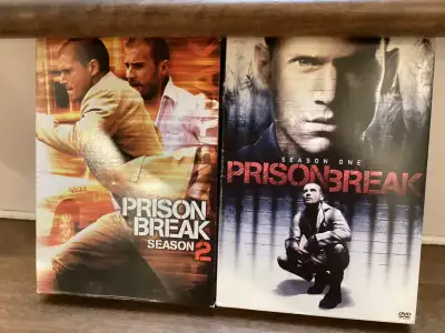 DVD - Prison Break Prison Break - Season 1 & 2 - $5.00 chaque saison / each season Voir mes autres a...