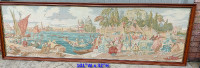 Extra Large Tapestry Artwork -  8.4 Ft W by 2.7 Ft H