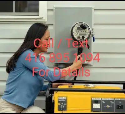 Generlink Transfer Switch, Generac Whole House Generator, View more