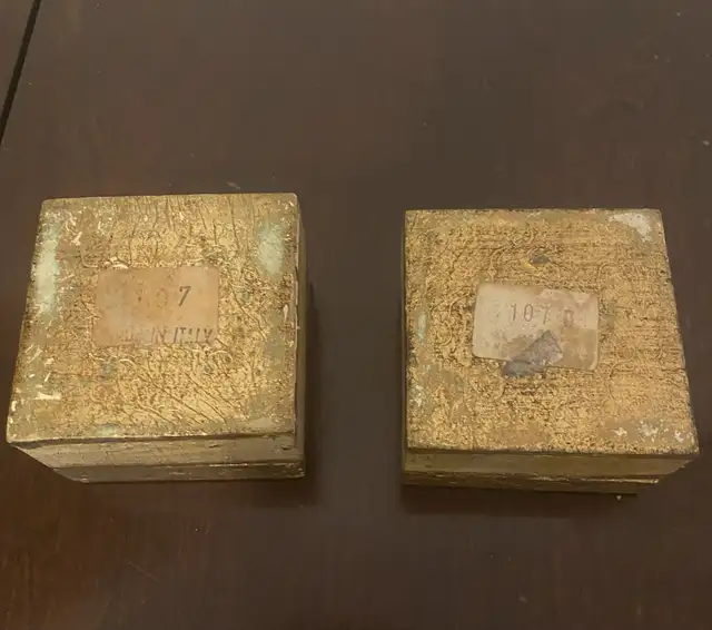 3 small vintage Florentine wooden boxes. in Arts & Collectibles in Markham / York Region - Image 8