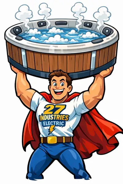 Hot tub moving , View more