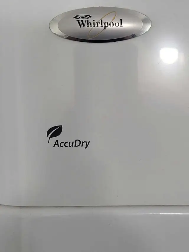 Whirlpool stackable washer & dryer63284921693827121