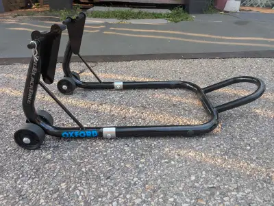Oxford paddock bike stands front and back, View more