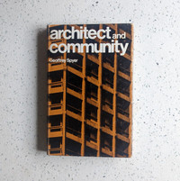 Architect and Community Vintage Art Book