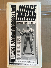 1992 Judge Dredd statue #1 Resin Model kit